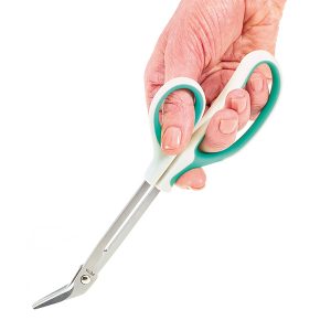 Long Loop Easi Grip Scissors Short Rounded Blades Right