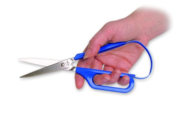 Left Handed Self-Opening Loop Scissor